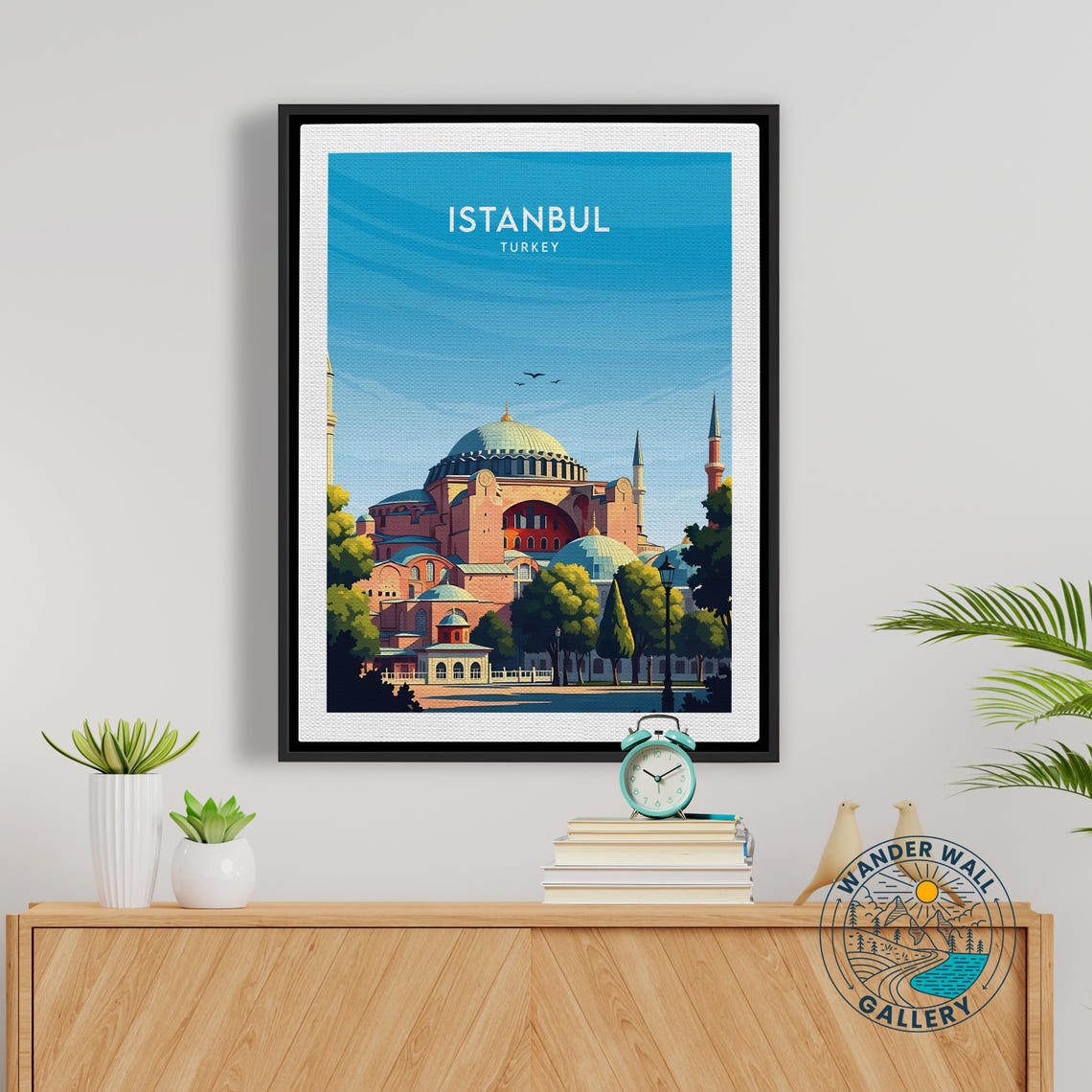 Istanbul Turkey Hagia Sophia Historic Mosque Dome Architecture Poster - Image 5