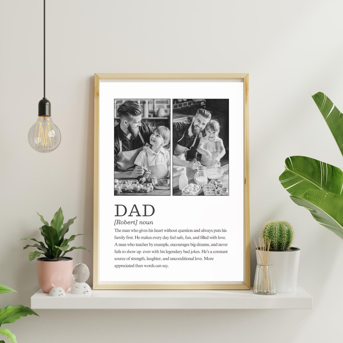 Personalised Dad Definition Gift From Kids, Keepsake - Image 2