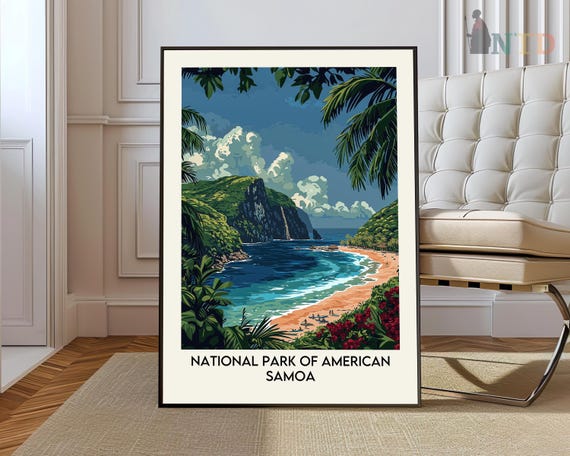 Samoa Print Art Poster Photo Decor Oceania
