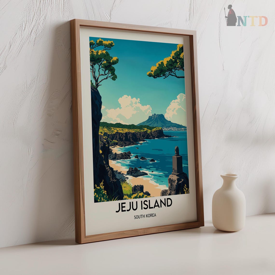 Jeju Island Poster Jeju Island Wall Art Jeju Island Print Jeju Island Photo Jeju Island Poster Print Jeju Island South Korea Poster - Image 2