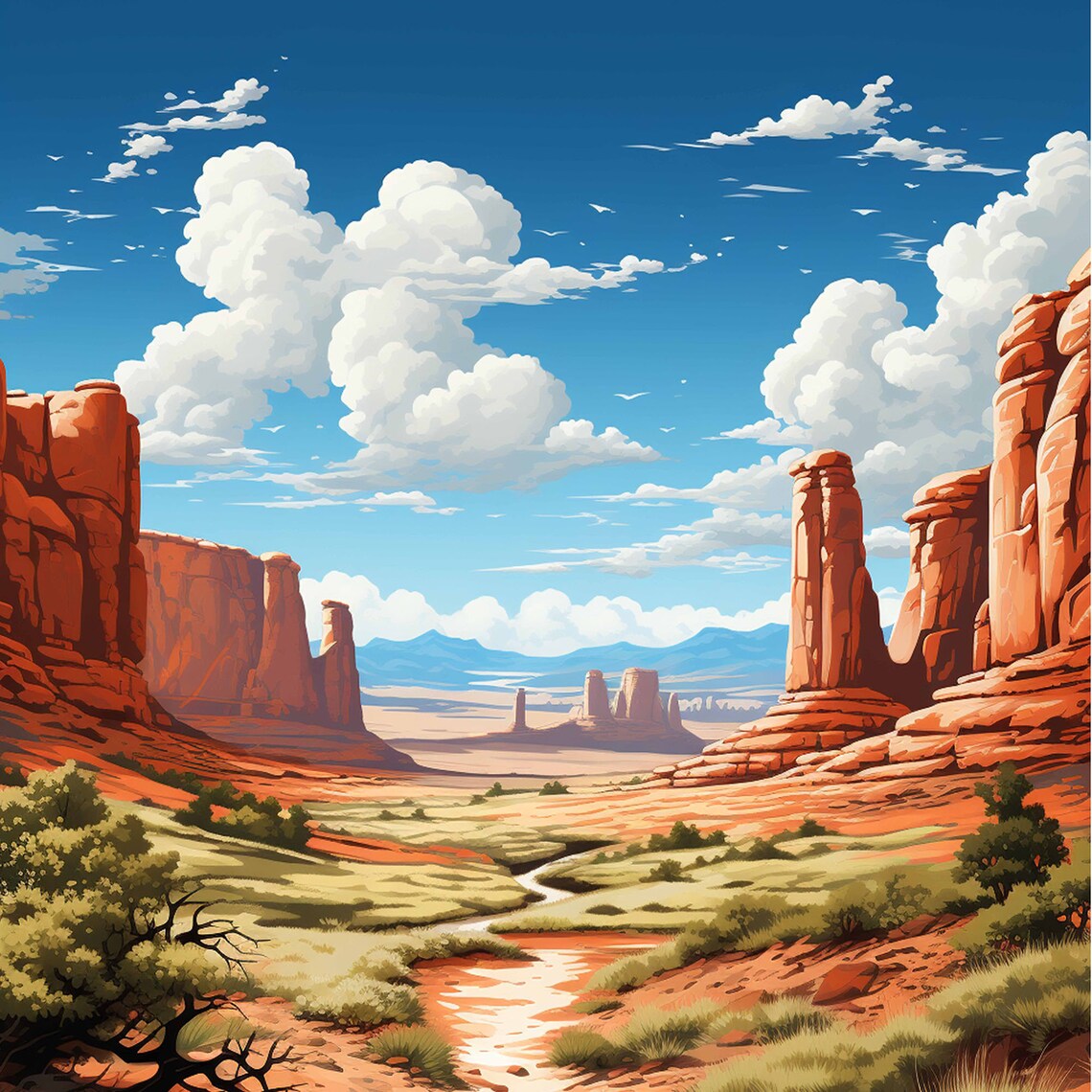 Arches National Park Red Rock Desert Utah Scenic Travel Poster - Image 4