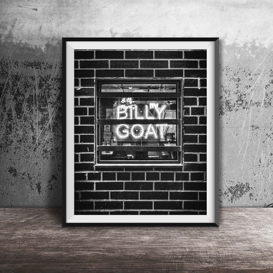 Billy Goat Tavern Chicago Neon Signs Art Print - Image 2