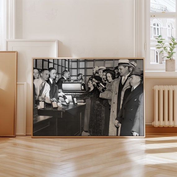 Men Drinking Beer Black And White Art Vintage Wall Art Happy Beer Drinkers Bar Cart Decor Prohibition Wall Art