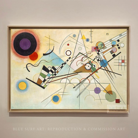 Abstract Wall Art Composition Viii Wassily Kandinsky 100 Hand Painted Oil Painting On Abstract Art Masterpiece Reproduction