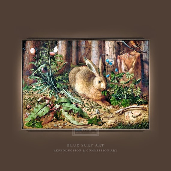 Hans Hoffmann A Hare in the Forest 1585 Renaissance Nature Poster
