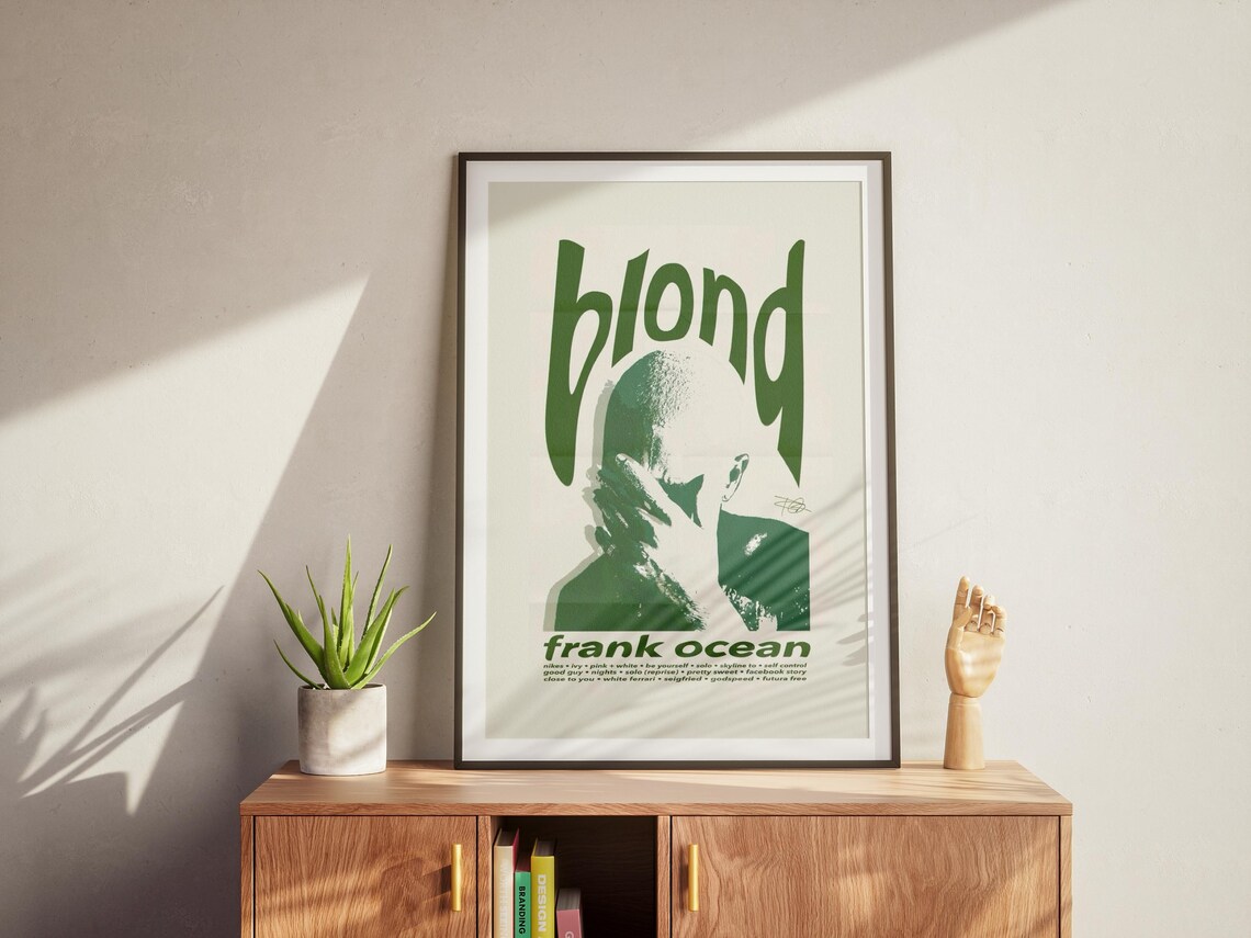 Frank Ocean Blonde Aesthetic Album Art Print - Image 3