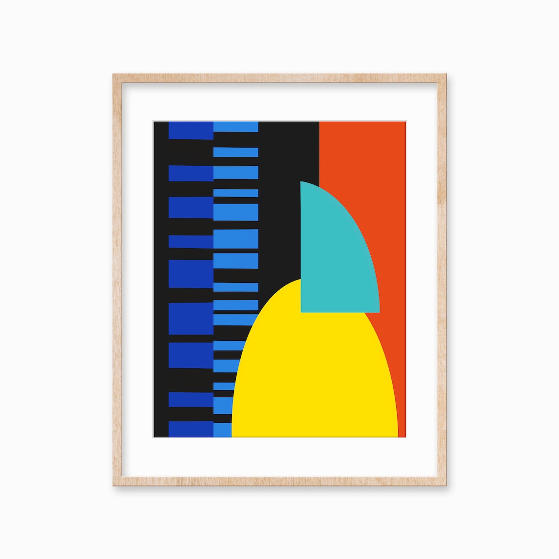Maximalist Dorm Decor Art Print, Bold Wall Art