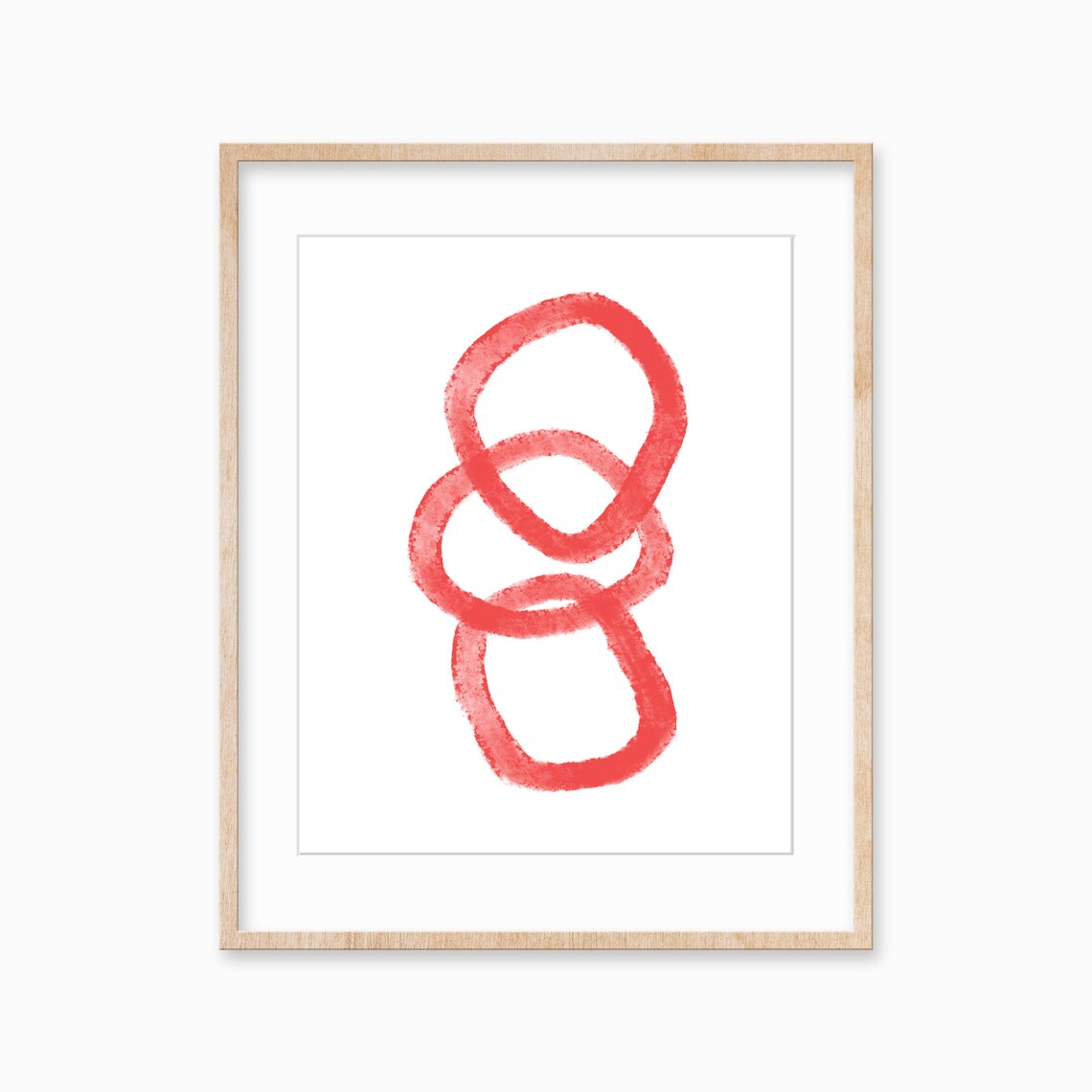 Maximalist Modern Abstract Wall Art Print