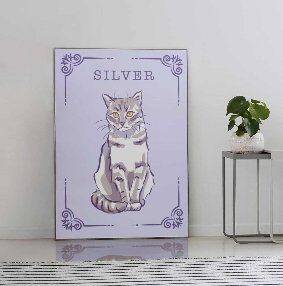 Custom Hand Drawn Dog Painting, Pet Portrait - Image 3