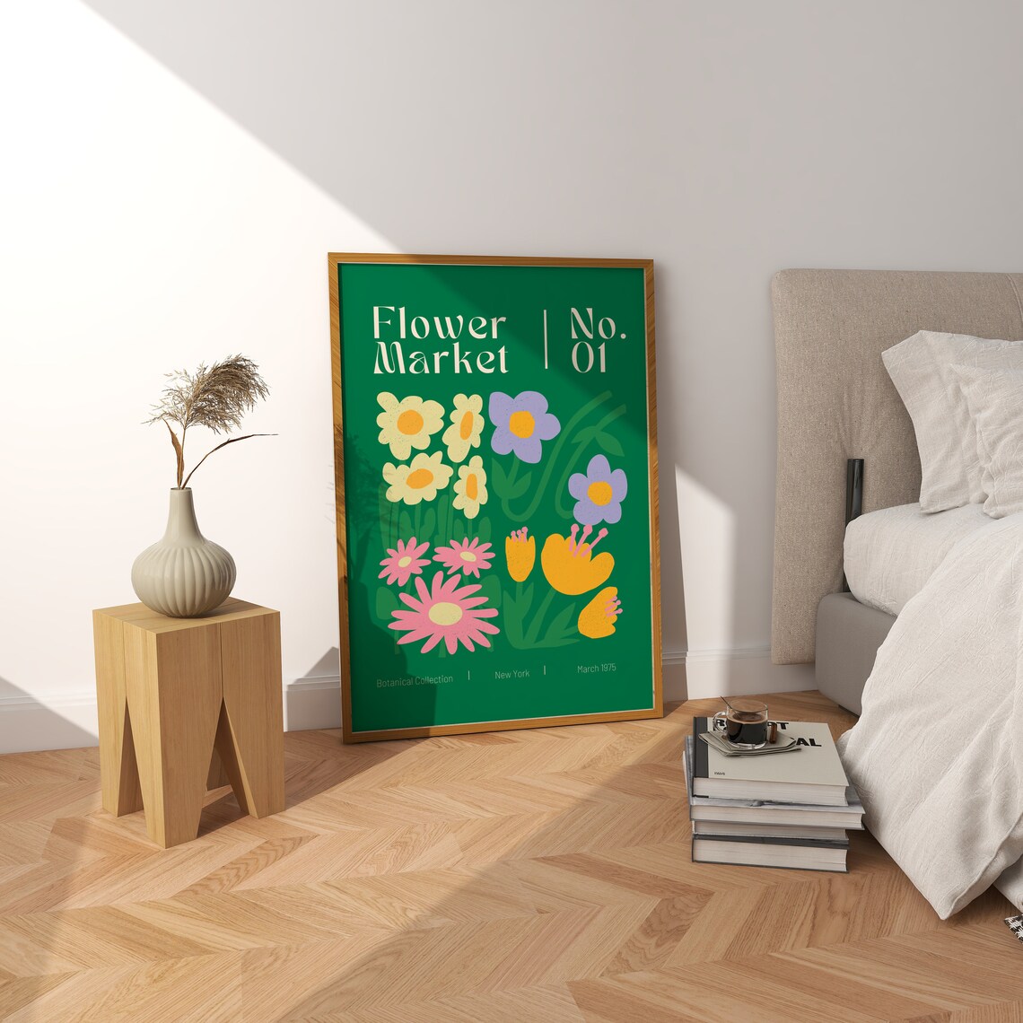 Flower Market New York Poster, Dorm Room Decor - Image 4