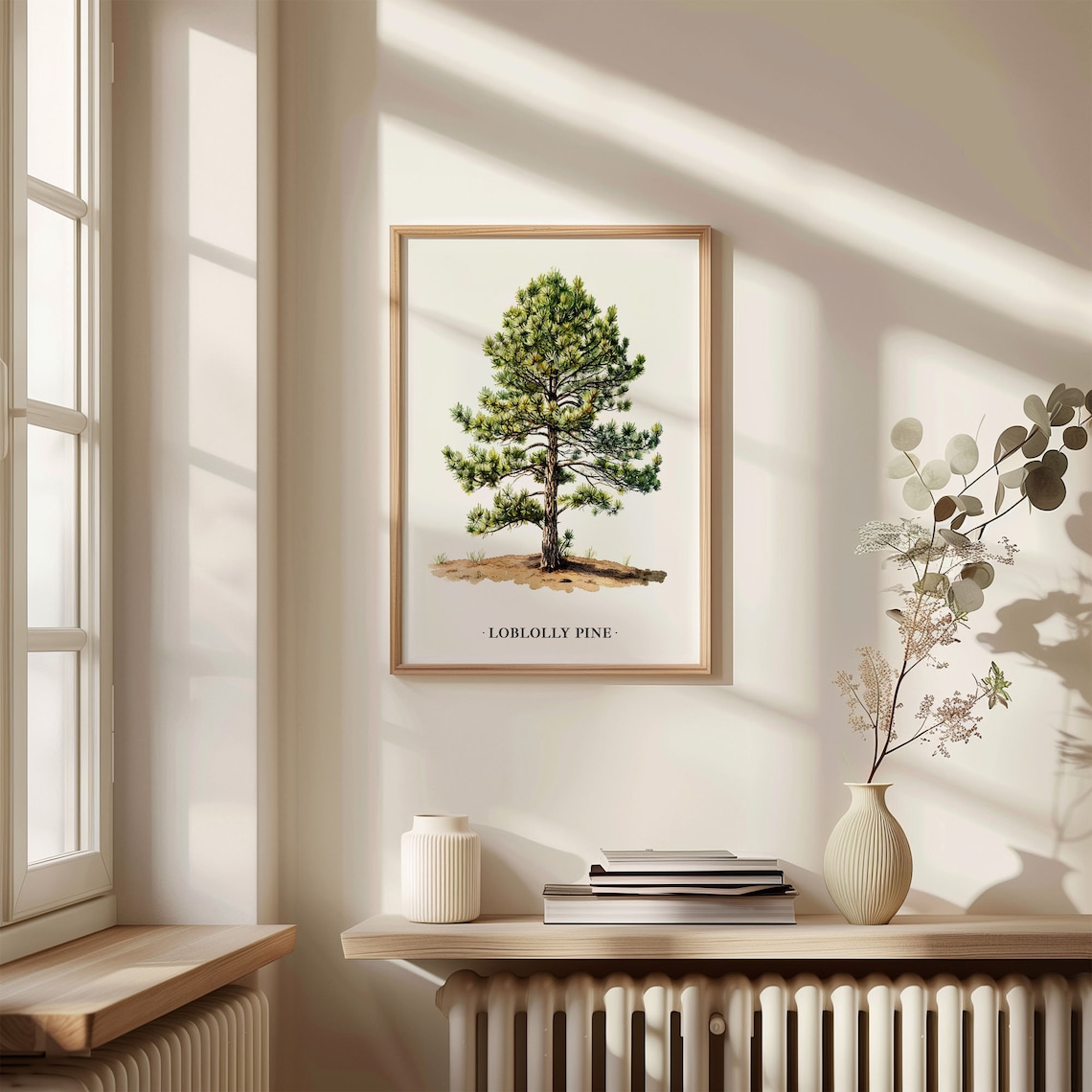 Loblolly Pine Tree Art Print, Botanical Decor - Image 3
