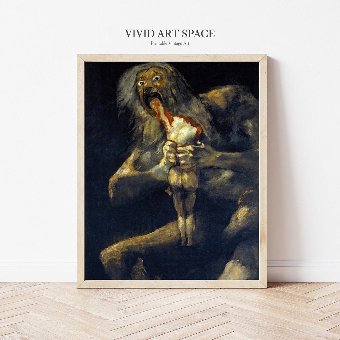 Francisco Goya Saturn Devouring His Son Art Print - Image 2