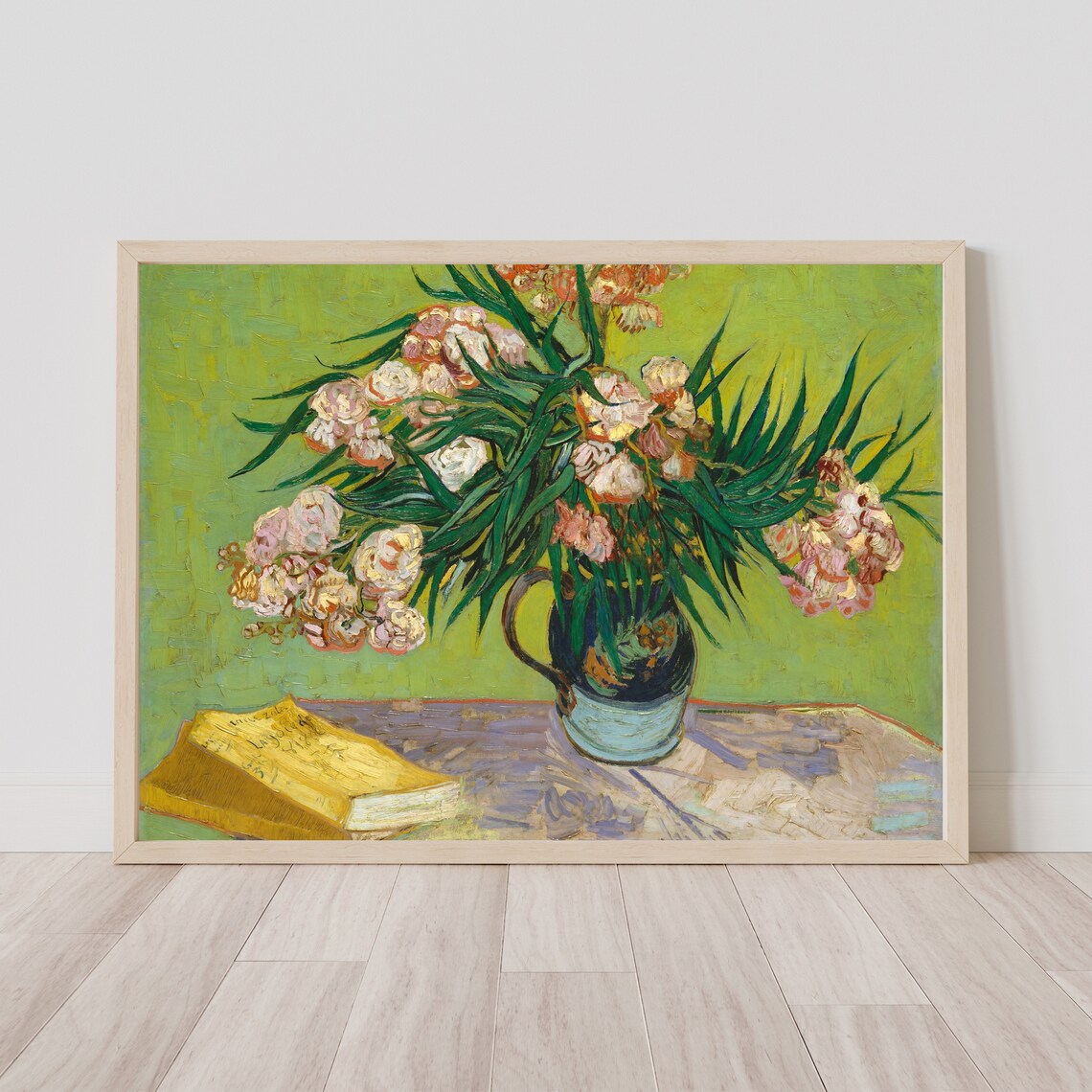 Vincent Van Gogh Oleander Floral Art Print - Image 3