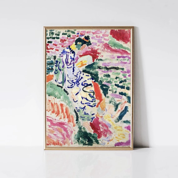 Henri Matisse Japanese Woman By Water Art Print