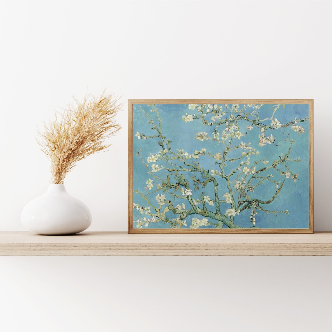 Vincent Van Gogh Almond Blossom Impressionist Flower Print - Image 2