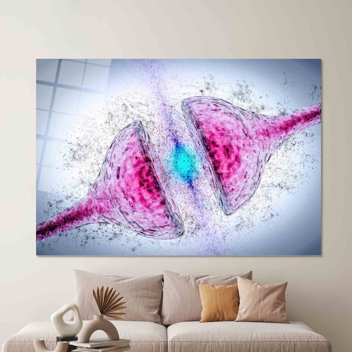 Neurology Brain Art, Science Wall Art Print - Image 2