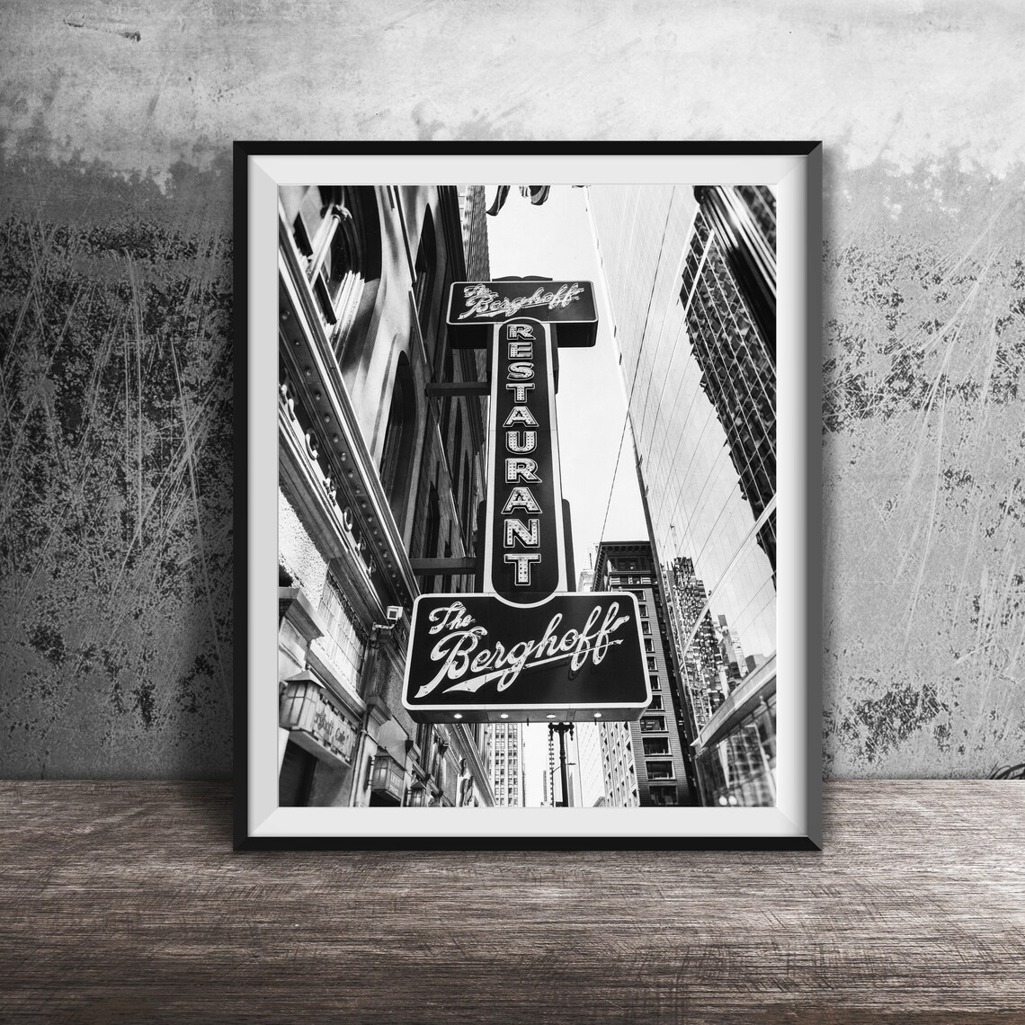 The Berghoff Chicago Loop Neon Sign, Travel Poster - Image 2