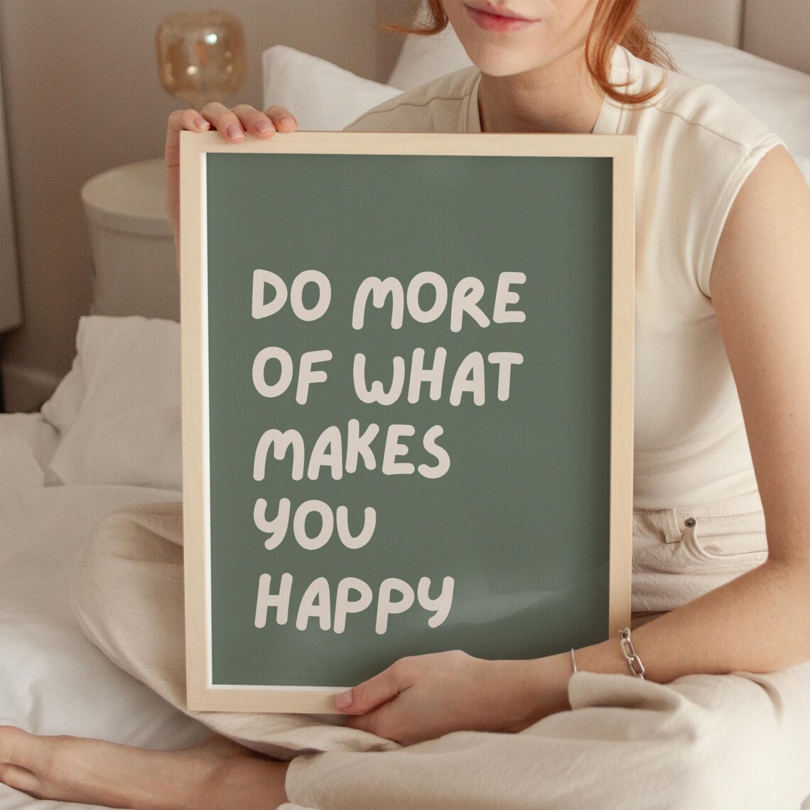 Do More Of What Makes You Happy Quote, Poster - Image 2