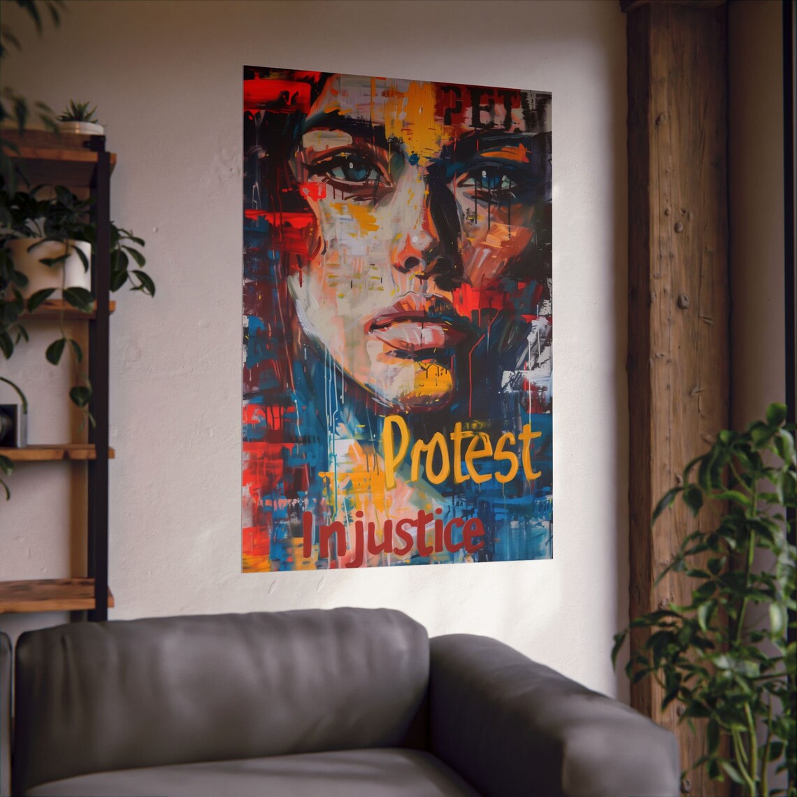 Protest Injustice Activist Political Art Print - Image 2