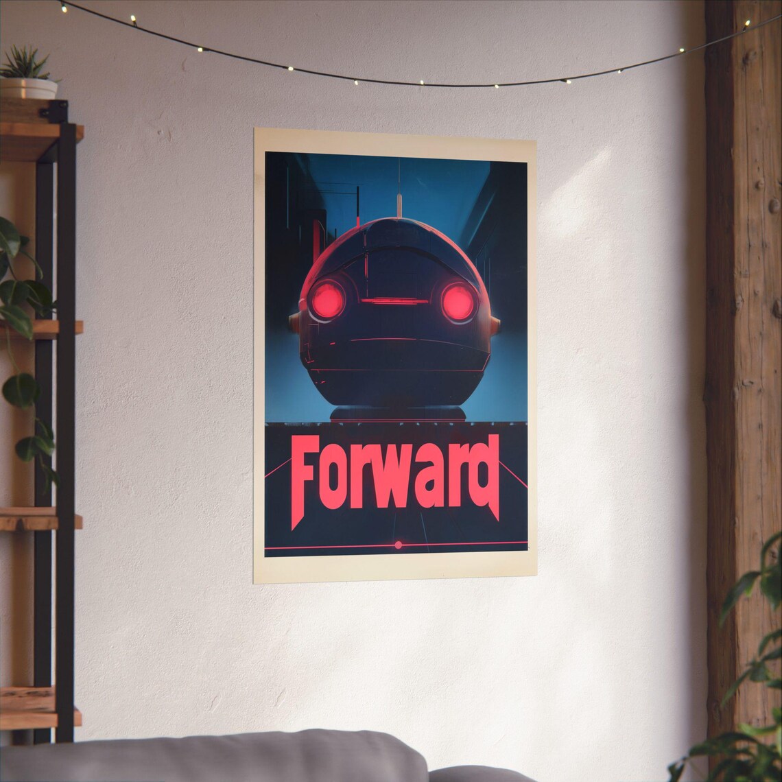 Forward Poster, Inspirational Home Office Decor - Image 3