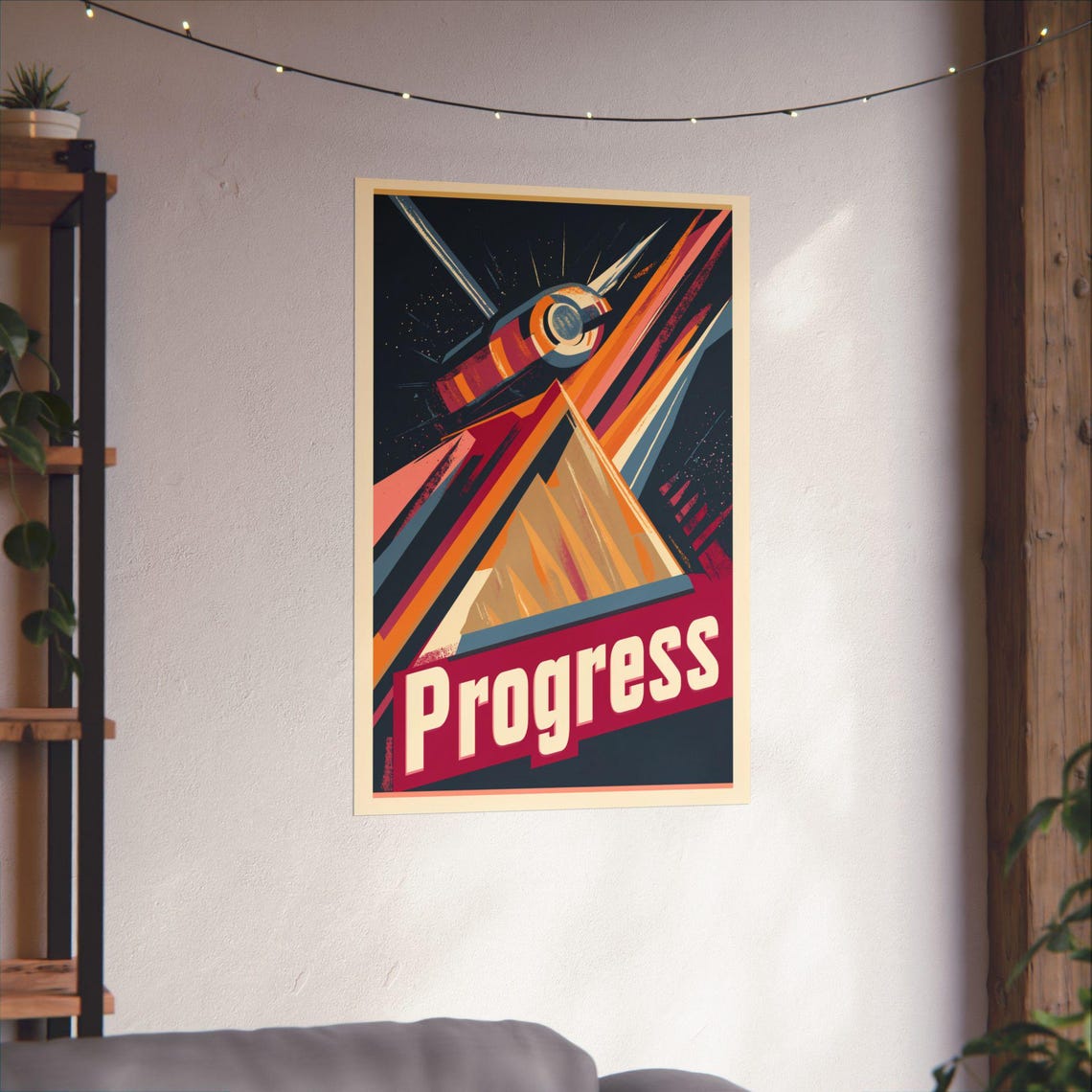 Progress Poster, Home Office Dorm Decor - Image 3