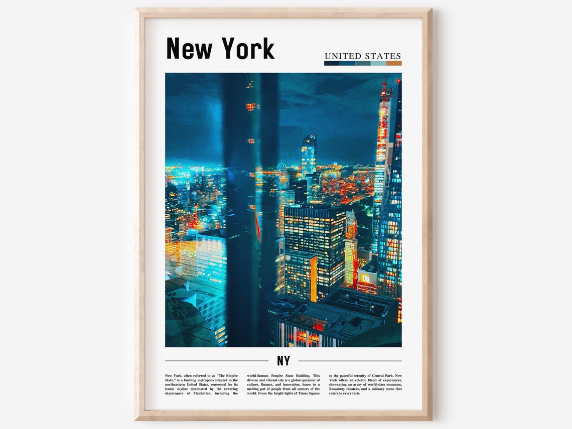 New York Poster New York Print New York Wall Art Ny Photo Ny Poster Ny Print New York Photo Travel Poster