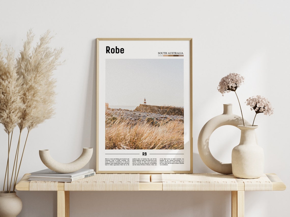 Robe South Australia Coastal Cliffs Photography Travel Poster - Image 3