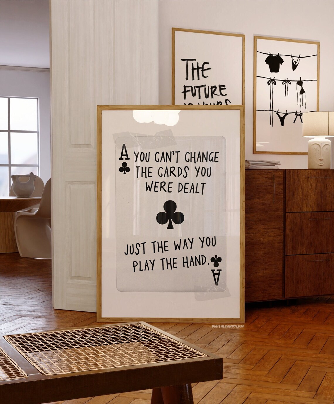 Black And White Vintage Wall Art Print