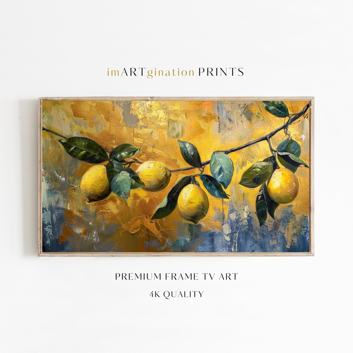 Lemon Tree, Nostalgic Italian Vintage Art Print