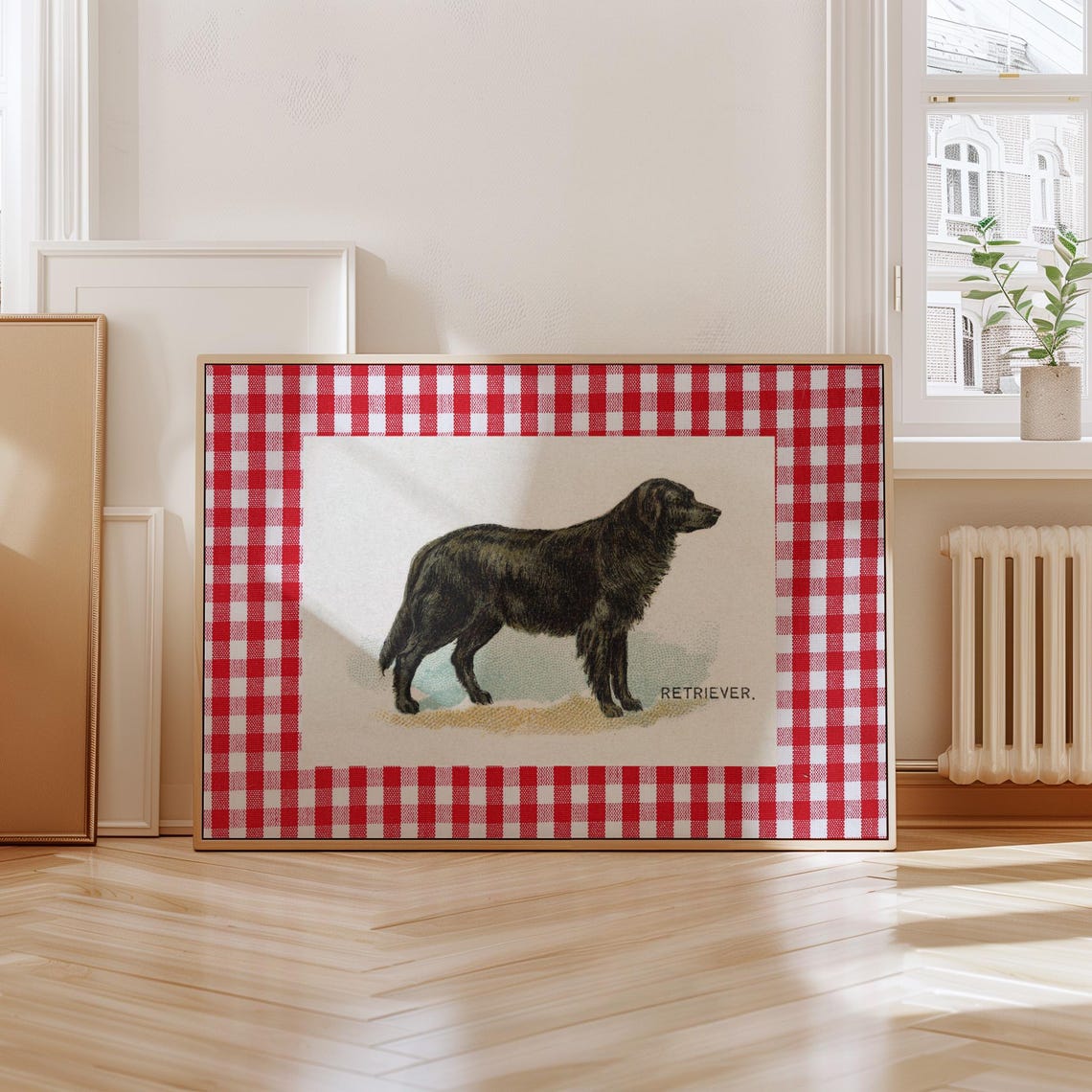 Retriever Art Print Vintage Dog Art Vintage Art Dog Lover Art Dog Poster Retro Dog Art Print Gs Print Shoppe Art