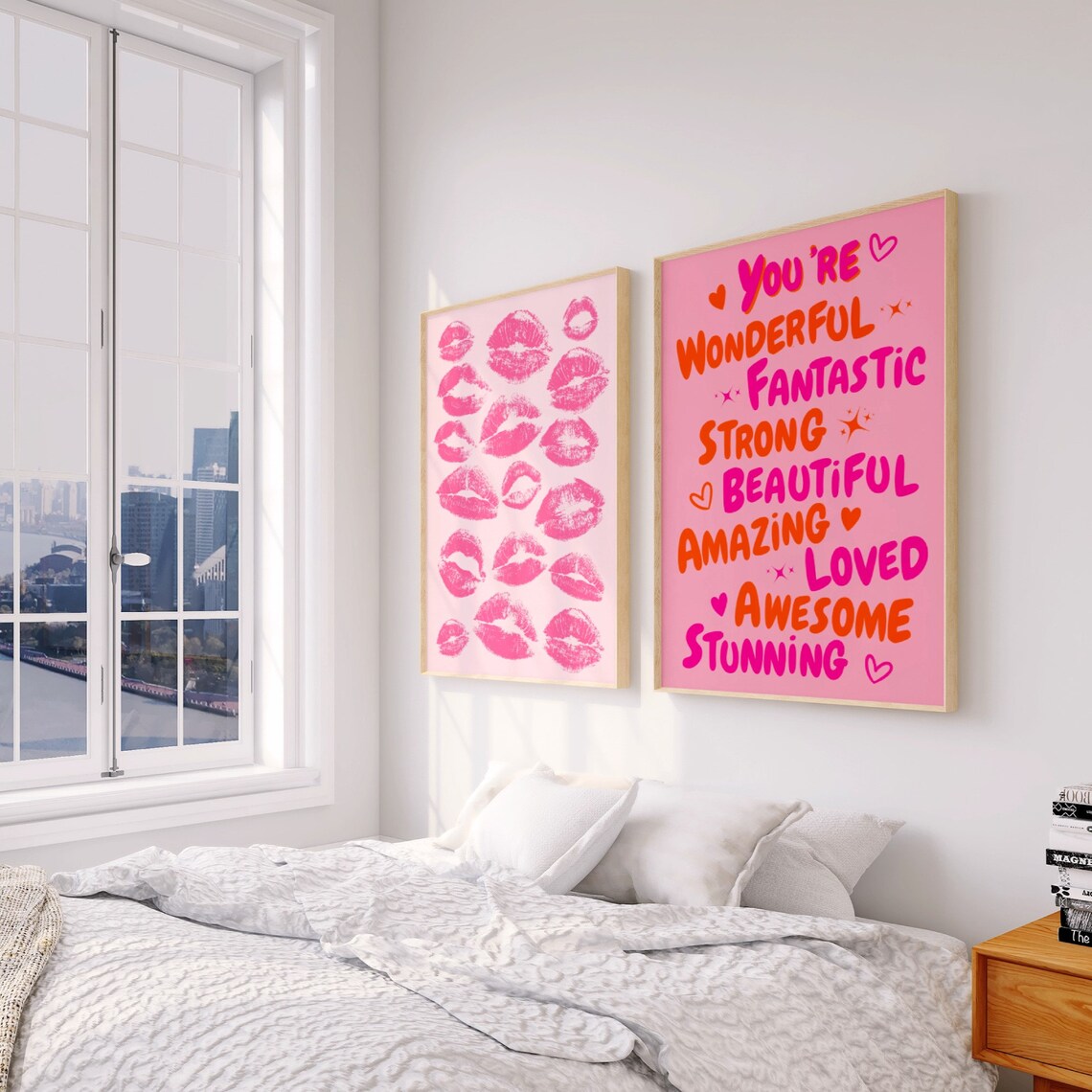 You Are Amazing Retro 70s Wall Art Print - Image 3
