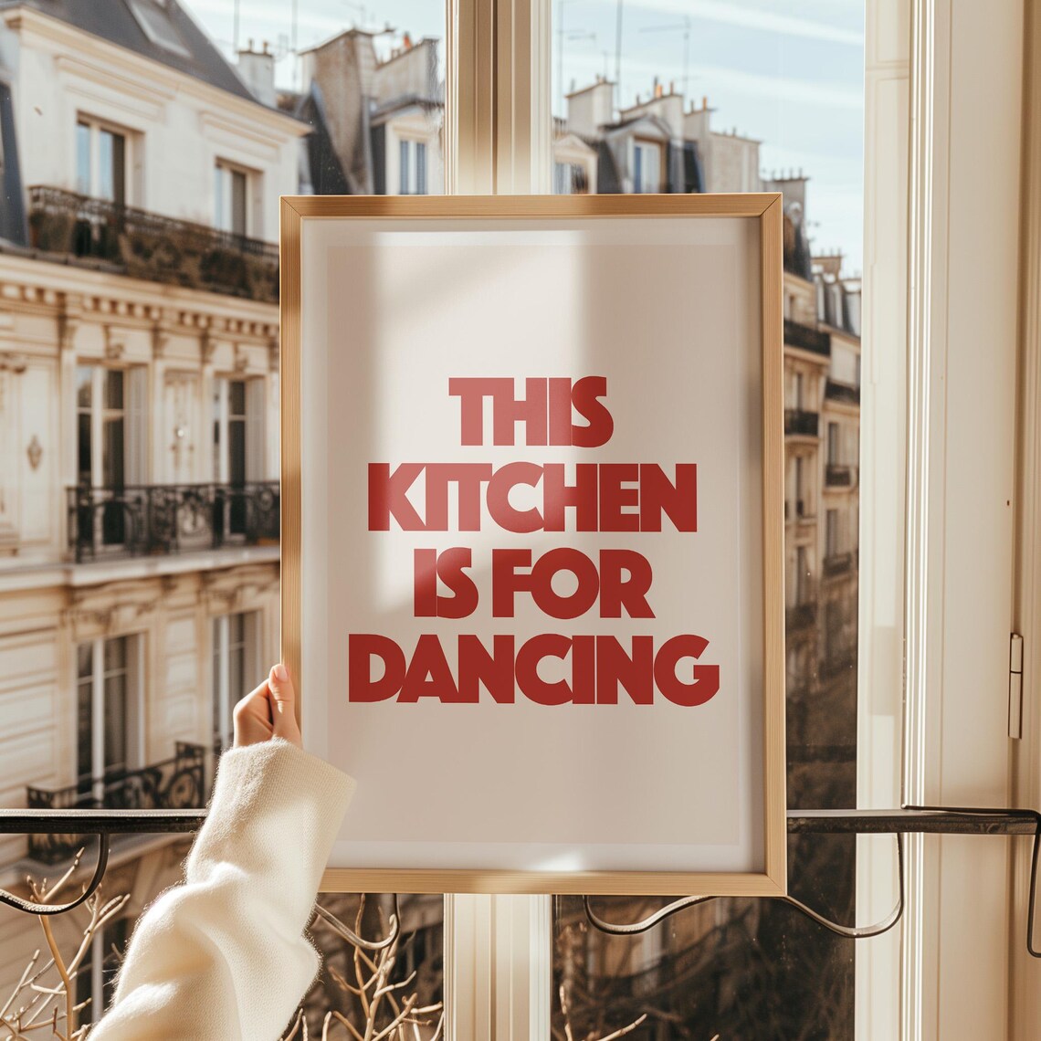 Cute Dance Poster, Minimalist Typography Art Print - Image 2