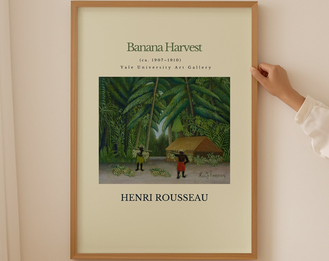 Henri Rousseau Poster Scene In Bagneux On The Outskirts Of Paris Realism Art Antique Decor Home Decoration Garden Poster