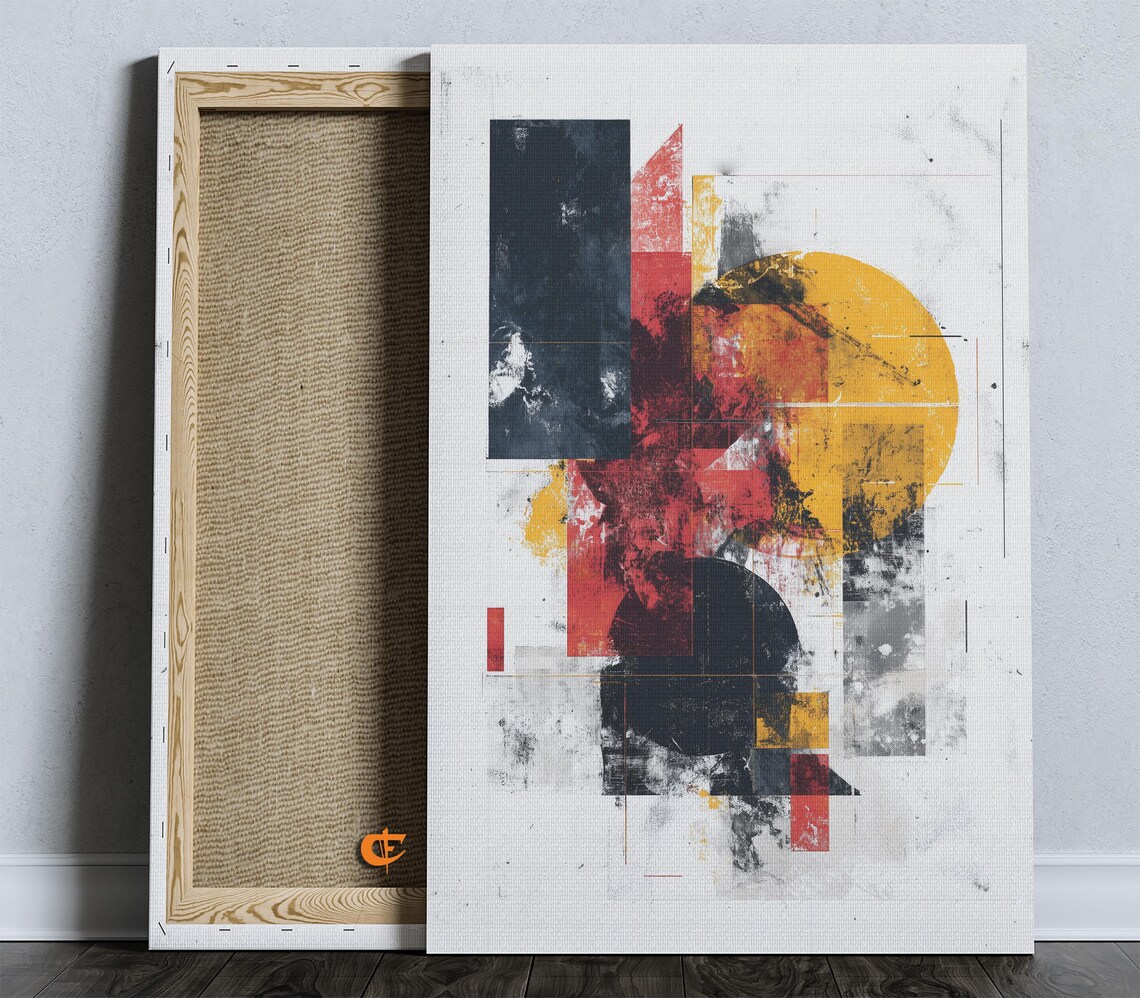 Modern Abstract Wall Art Set Boho Minimalist Decor Scandinavian Style Poster For Contemporary Home 1579