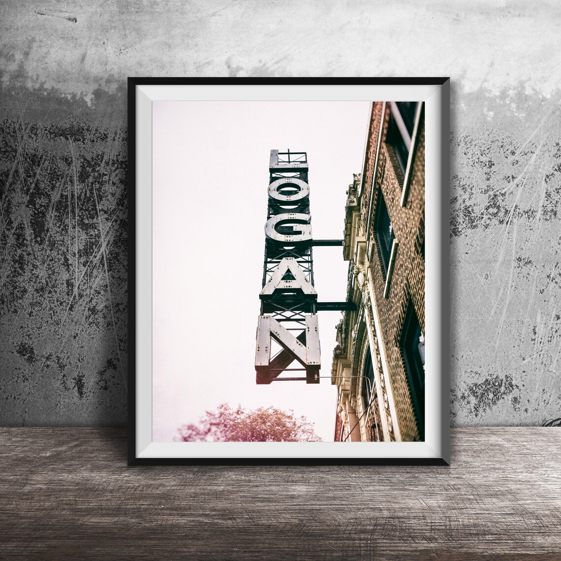 The Logan Theatre, Logan Square Chicago Art Print