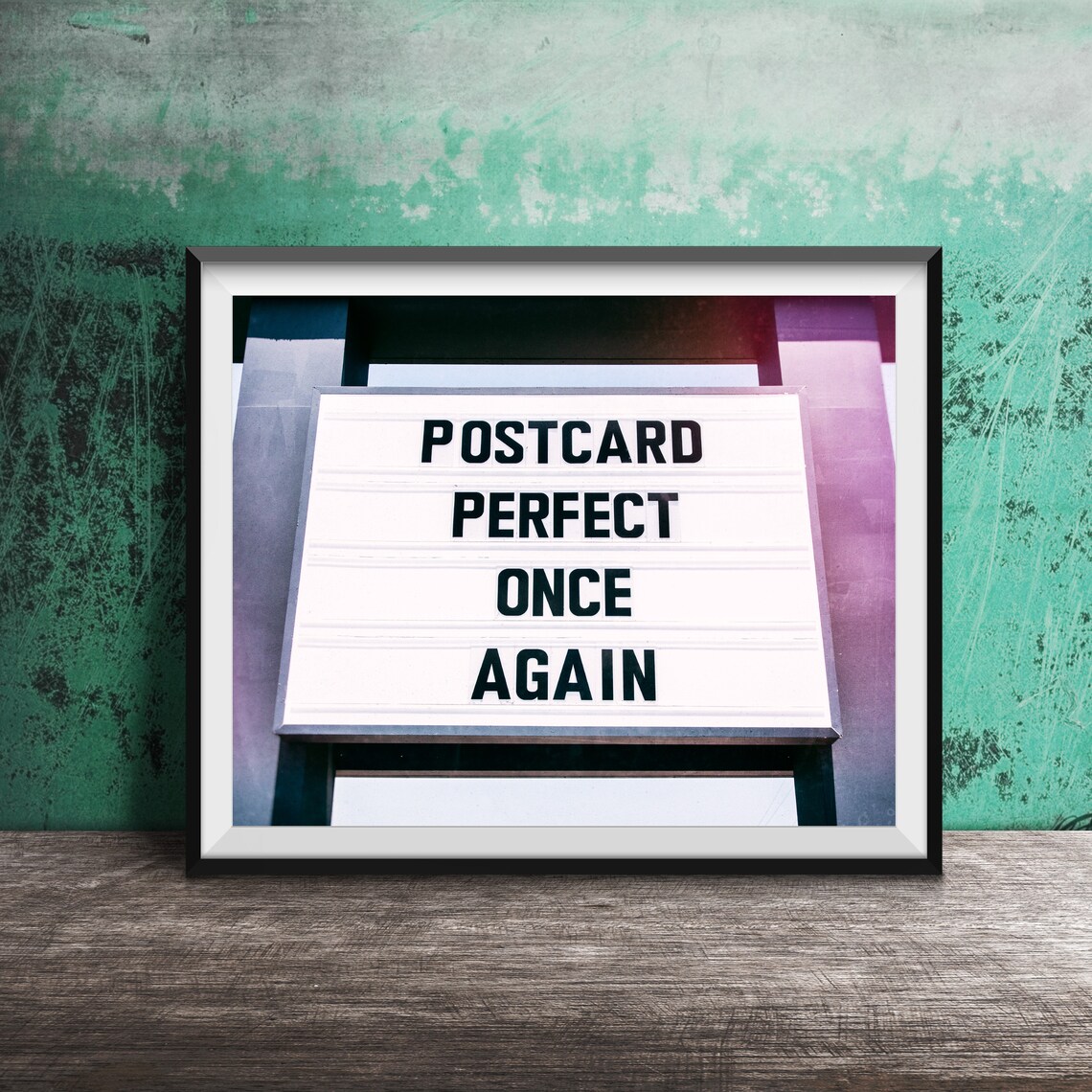 Postcard Perfect Once Again, Modern Photography