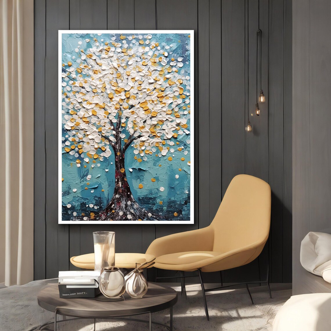 Tree Wall Art For Your Home And Office Modern Decor Ideas With Different Frame Options Natural And Vibrant Home Wall Decor - Image 2