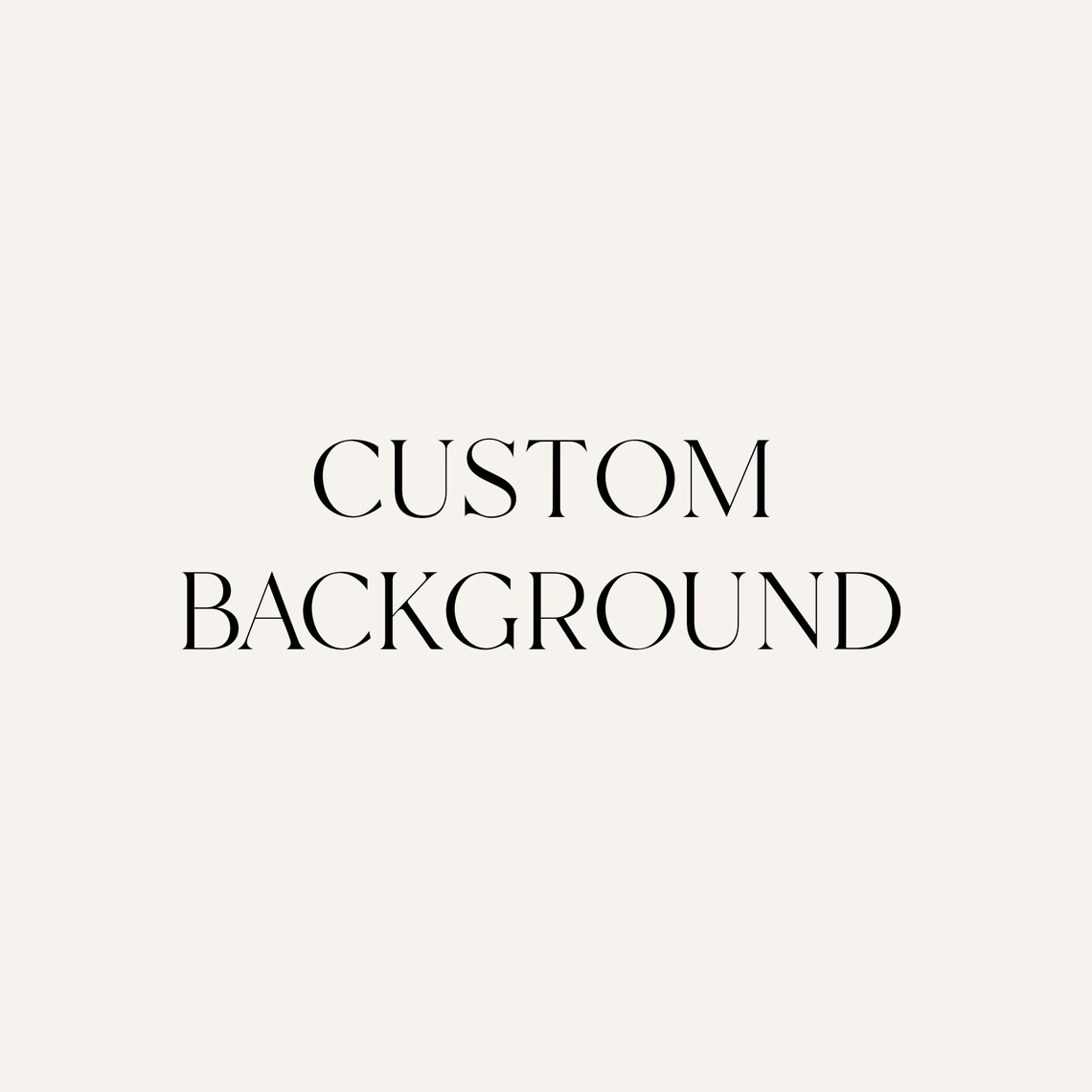 Custom Background Sample Option For Personalized Portrait Art Poster