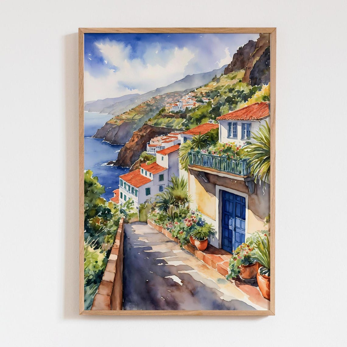 Madeira Coastal Wall Decor Art Print