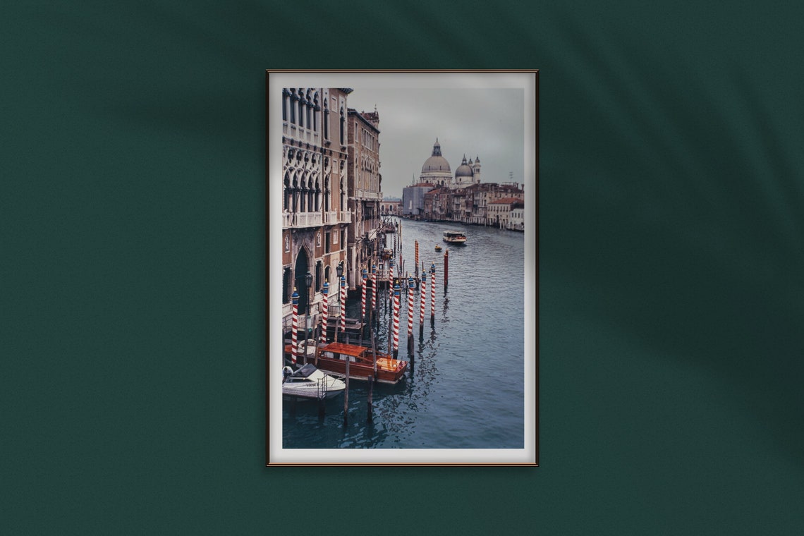 Venice Grand Canal Italy Travel Poster