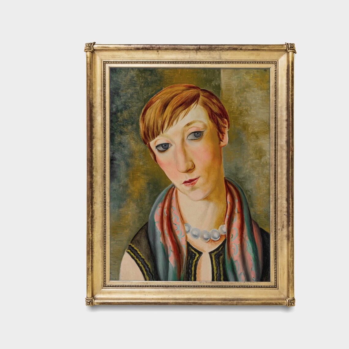 Vintage Young Boy Portrait Rustic Fine Art Print - Image 3