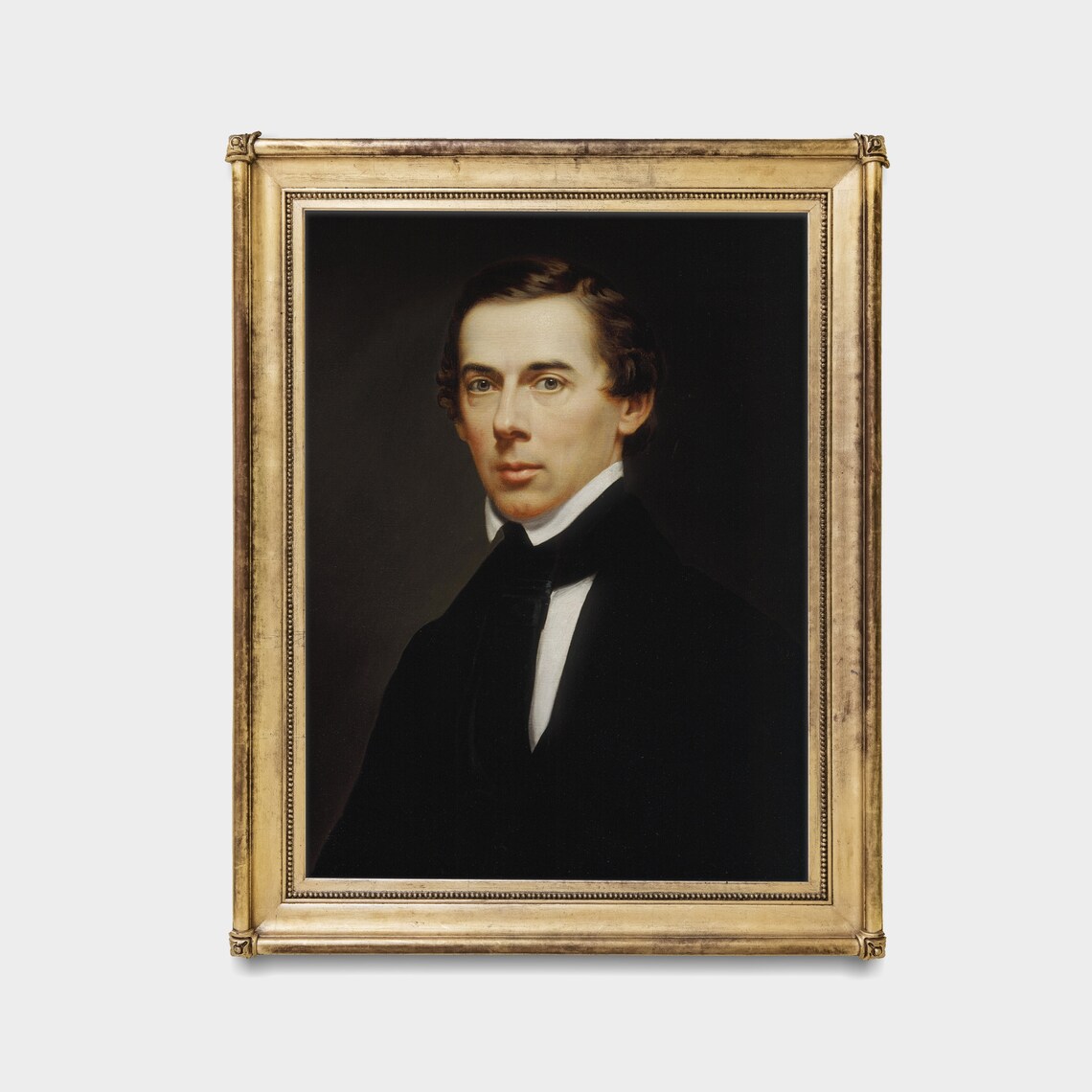 Vintage Gentleman Portrait, Rustic Wall Art Print - Image 4
