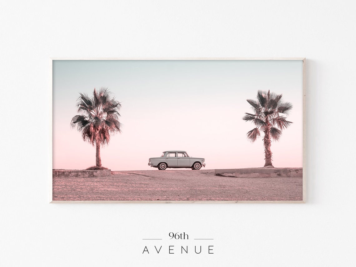 California Palm Trees Art Print