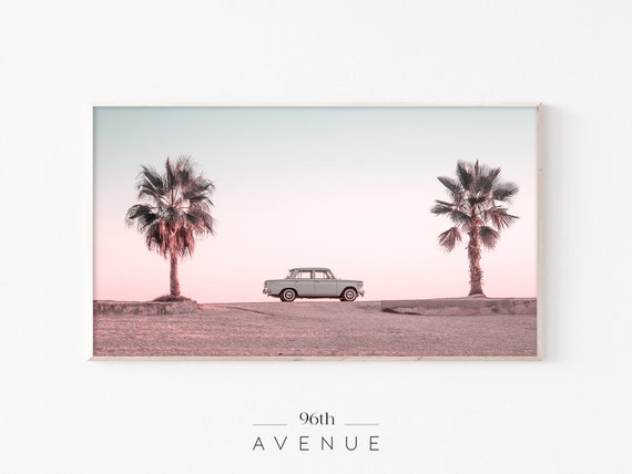 California Palm Trees Art Print