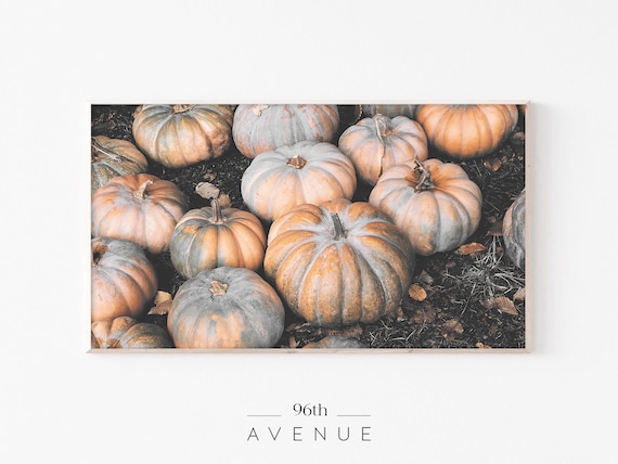 Pumpkins TV Art, Halloween Art Print