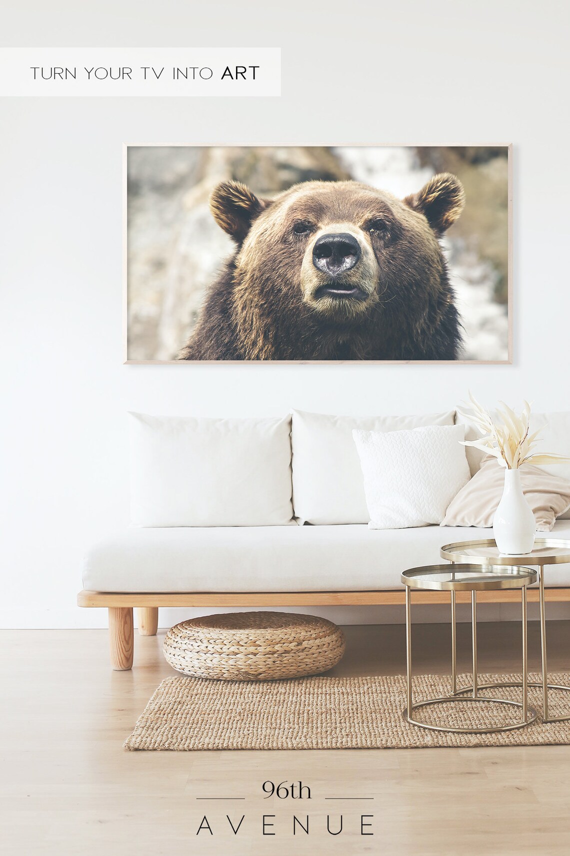 Grizzly Bear Art Print - Image 2