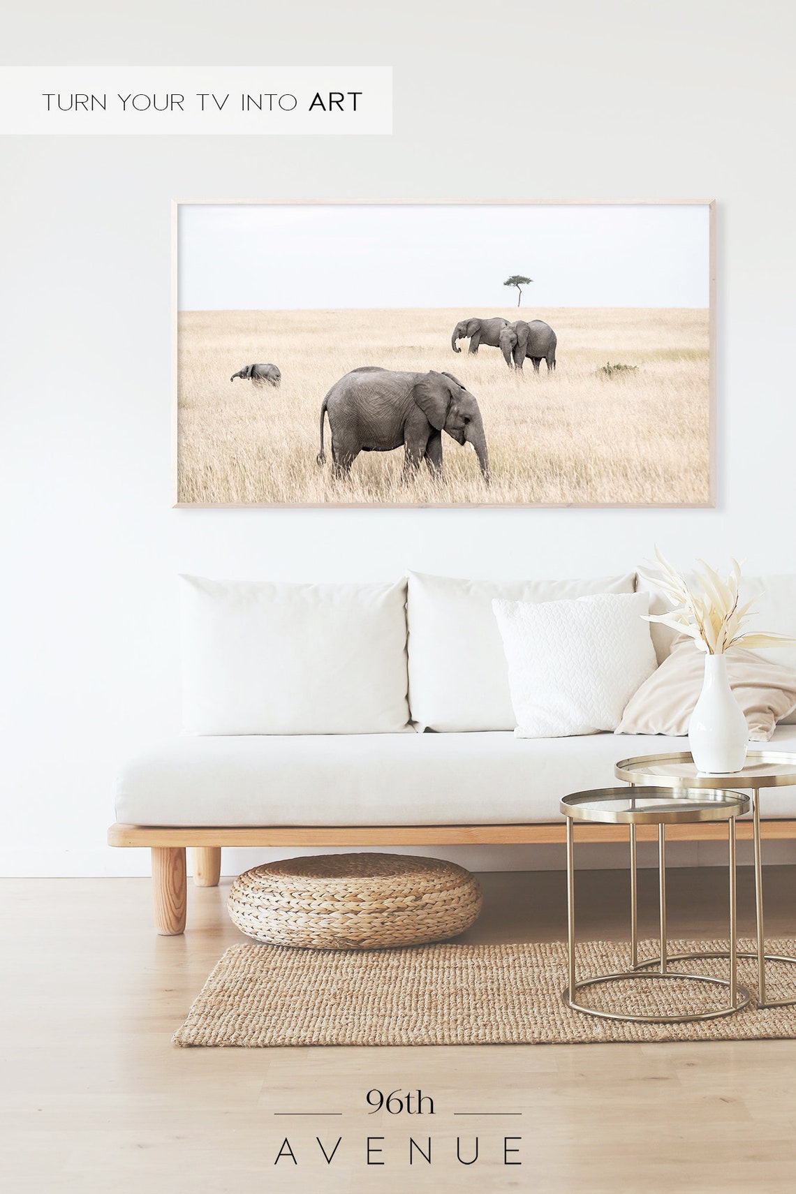 Elephant Art Print - Image 2