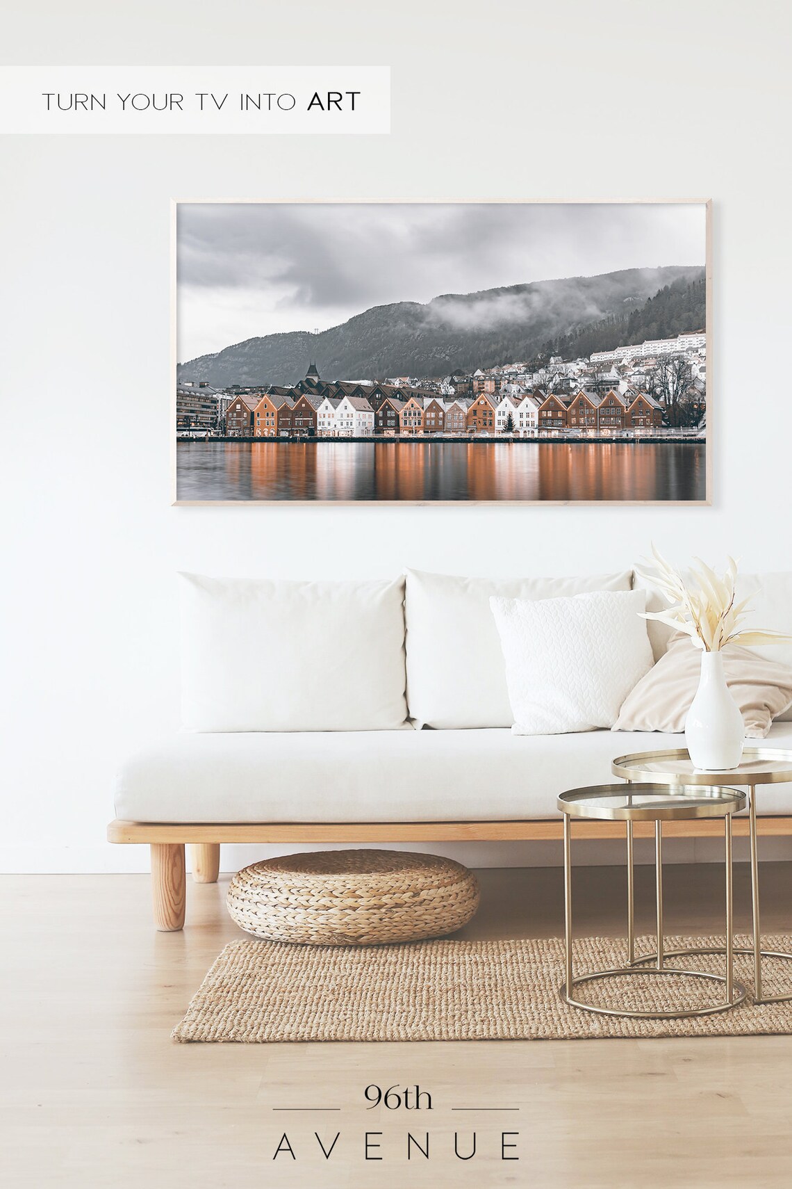 Norway City Landscape Travel Poster - Image 2