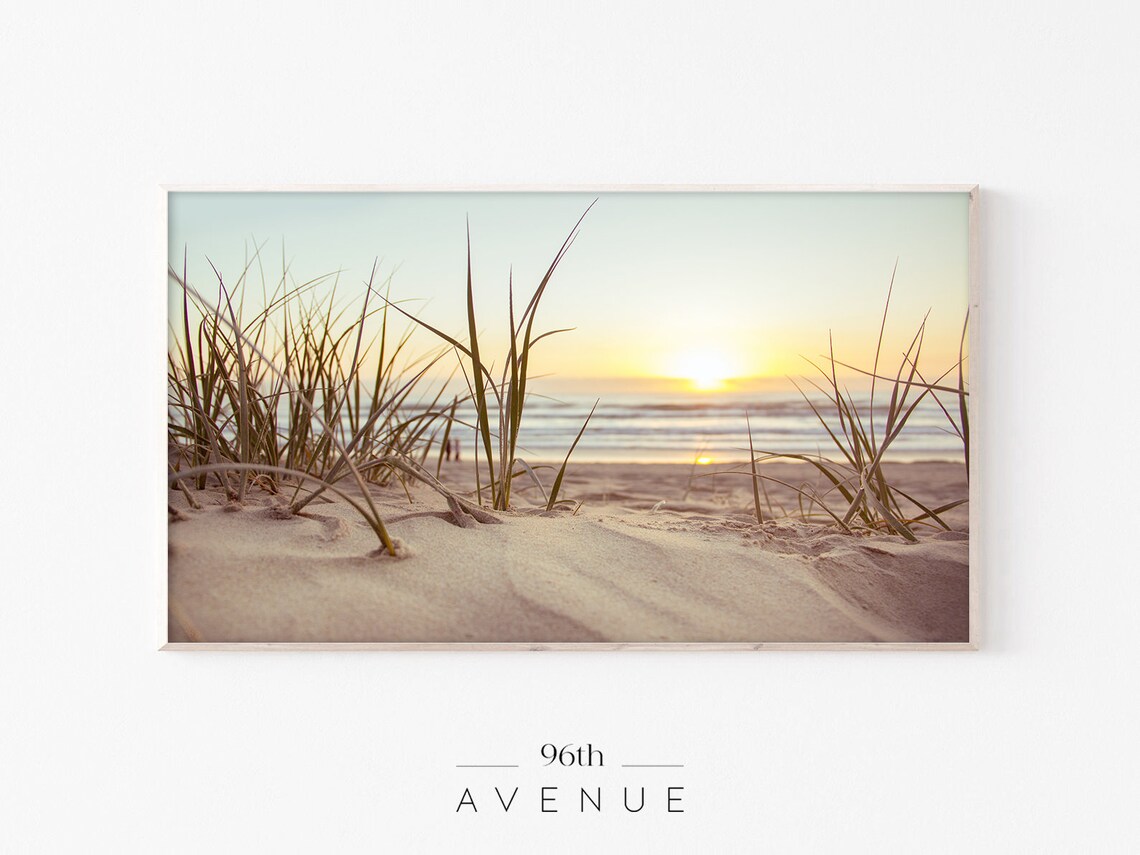 Coastal Beach Photography Art Print, Ocean Decor