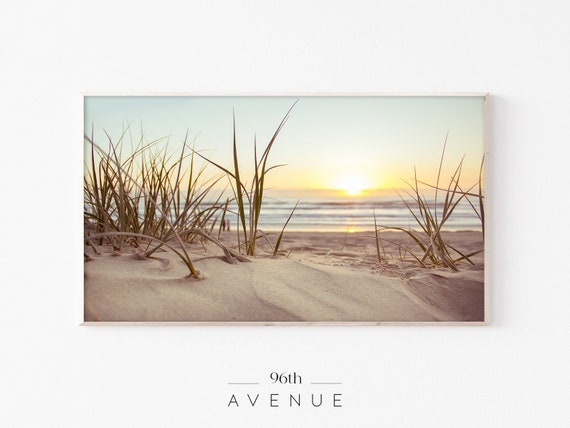 Coastal Beach Photography Art Print, Ocean Decor